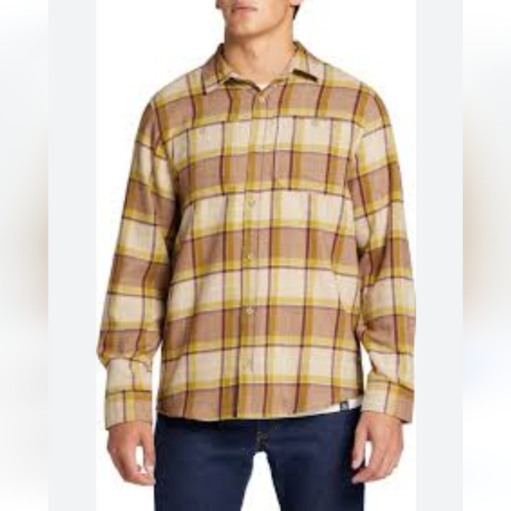 Alpine Designs Men's Flannel Shirt Plaid Multicolor Size L